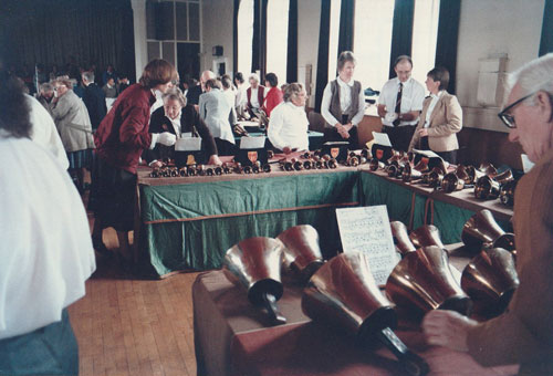 Rally at New Mills Town Hall 1985